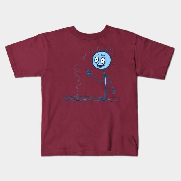 Stickman Kids T-Shirt by Sarah's Shoppe